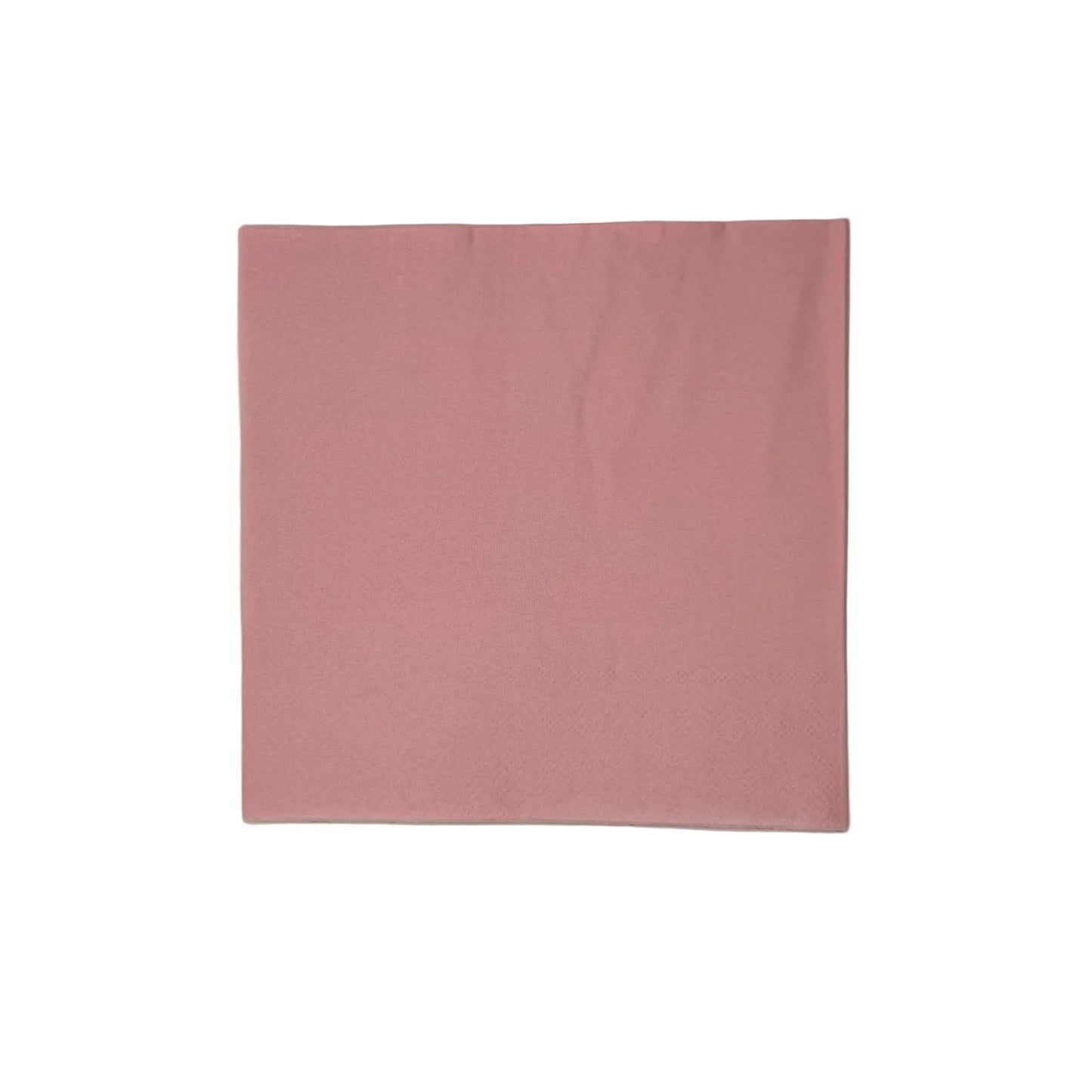Pink square napkin